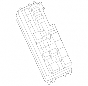 Mercedes W164 ML X164 GL W251 R underhood fuse box
