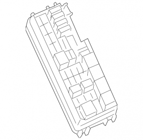 Mercedes W164 ML X164 GL W251 R underhood fuse box