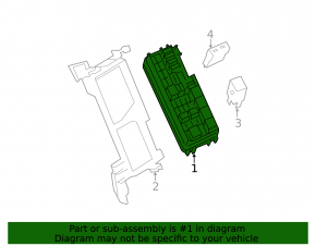 Mercedes W164 ML X164 GL W251 R underhood fuse box