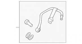 Tube for turbine Lincoln MKZ 13-16
