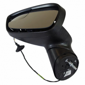 Side mirror left Ford Fiesta 11-19 blue