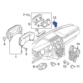 Lincoln MKZ 13-20 Light Sensor