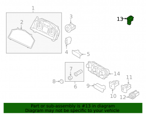 Lincoln MKZ 13-20 Light Sensor
