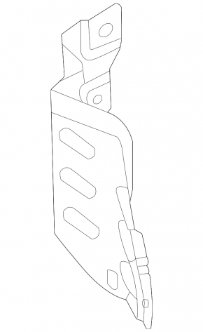 Front side member bracket rear left Ford Mustang Mach-E 21-26