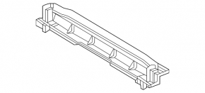 Upper radiator deflector for Toyota Prius 23-26