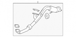 Kia Sorento 19-20 3.3 AWD intake pipe