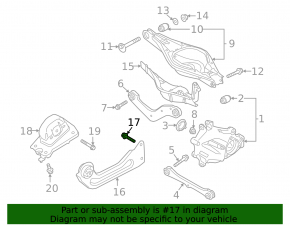 Polestar 2 21-25 Rear Left Trailing Arm