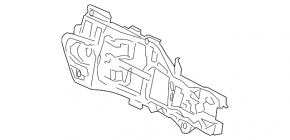 Front left door handle mechanism VW CC 08-17
