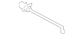 Brake pad wear sensor front left Audi A6 C7 12-18 356mm