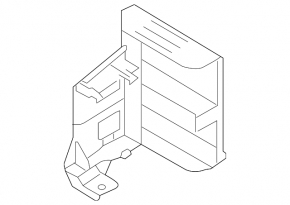 Fastening of comfort unit Audi Q7 4L 10-15