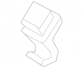 Hook for the rear left door curtain BMW X5 G05 19-26