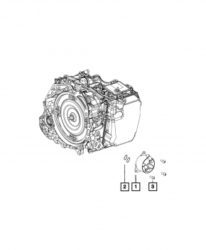 Oil cooler automatic transmission Jeep Compass 17-22 2.4 6 speed