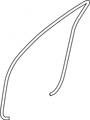Front left door seal for Infiniti QX50 19-25