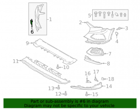 Audi Q3 F3 19-23 Front Bumper Tow Hook Cap