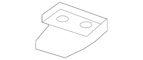 Front subframe bracket rear right Chevrolet Equinox EV 24-26