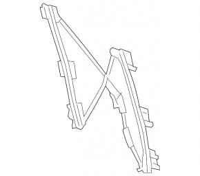 Window lift mechanism front left Porsche Macan 15-18