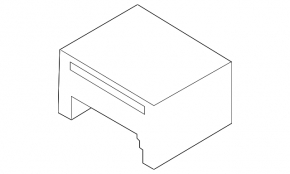 Tape recorder, CD-changer, Radio, Panel Mazda3 03-07 scratches