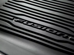 Set of floor mats for Lincoln MKZ 17-20 rubber black