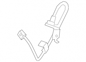 Brake hose rear left Ford Mustang mk6 15-