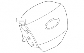 Airbag in the steering wheel driver Ford Explorer 20-