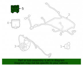 BSM Blind Spot Sensor Bracket Right Ford Bronco Sport 21-25