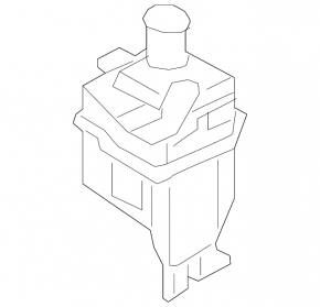 Mazda 3 19-24 Coolant Expansion Tank with Cap