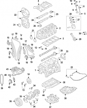 Oil pressure regulator for Audi Q5 80A 18-24 2.0T with mesh