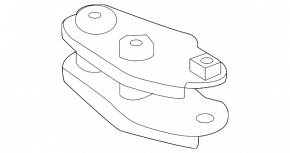 Engine Bracket Rear Nissan Rogue 14-20 FWD