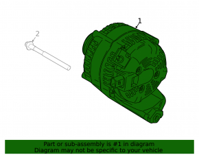 BMW X1 F48 20-22 B46 150A Generator