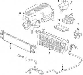 Honda CRV 23-26 HEV Inverter Coolant Reservoir