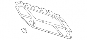 Insulation of the hood of VW Atlas 18-20 prerest