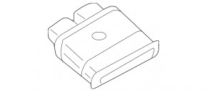 Foot-operated trunk opening sensor for Audi Q3 83A 19-25