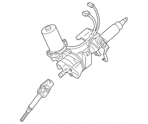 Steering column with EPS Toyota Prius 20 04-09