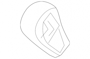 Gear knob Honda CRV 12-16 plastic black