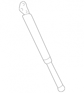 Right tailgate shock absorber for Lexus LX 98-07