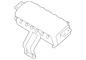 Airbag passenger in the dashboard Kia Forte 19-24