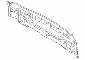Audi Q5 80A 18-24 Rear Panel, 2-Piece, Body-Mounted, White
