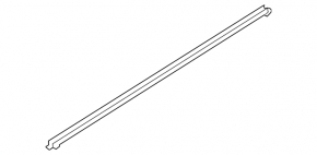 Inner door glass seal, front right, Kia Optima 16-20