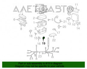 Oil Pressure Sensor Lexus RX350 10-15