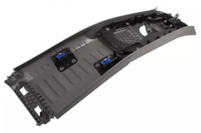Center pillar trim upper belt left Chevrolet Impala 14-20 gray