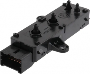 Nissan Rogue 21-26 black driver's seat control, type 2, with buttons