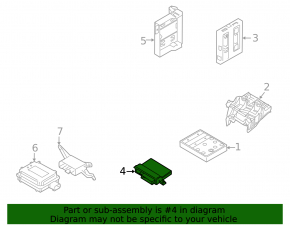 GATEWAY CONTROL MODULE Audi Q5 8R 09-12