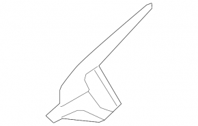 Left windshield wiper seal Subaru Impreza 24-26