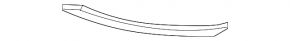 Rear Bumper Reflector Left Hyundai Elantra 17-18 TYC