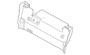 Battery panel front Ford Fusion mk5 13-20 plug-in