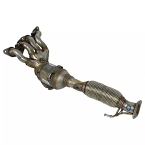 Exhaust manifold with catalytic converter Ford Focus mk3 11-16 2.0 mesh torn