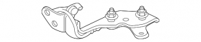 Left tailgate hinge Jaguar F-Pace X761 17-