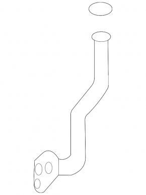 VW Jetta 22-26 1.5T Turbo Oil Return Line