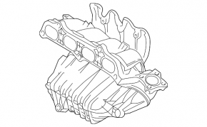 Intake manifold protection Toyota Camry v40 2.4, hybrid top