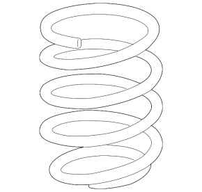 Front left spring for BMW i3 14-18
